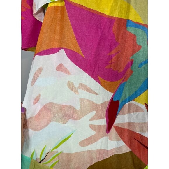 FARM Rio Colorful Off-Shoulder Mini Dress - Picture 6 of 16